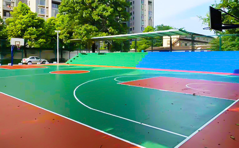 硅pu篮球场