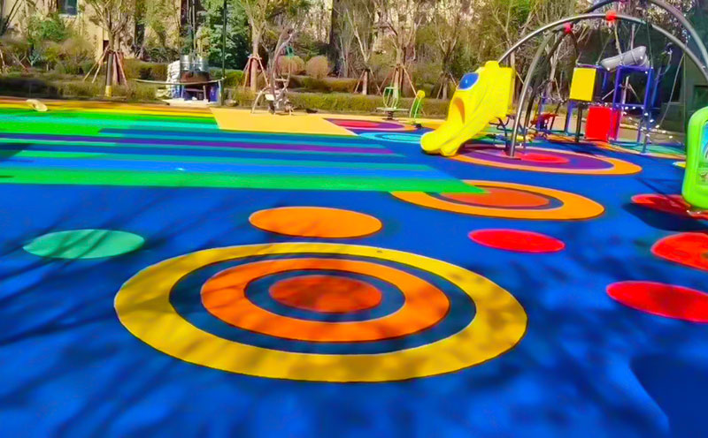 游乐园塑胶地面