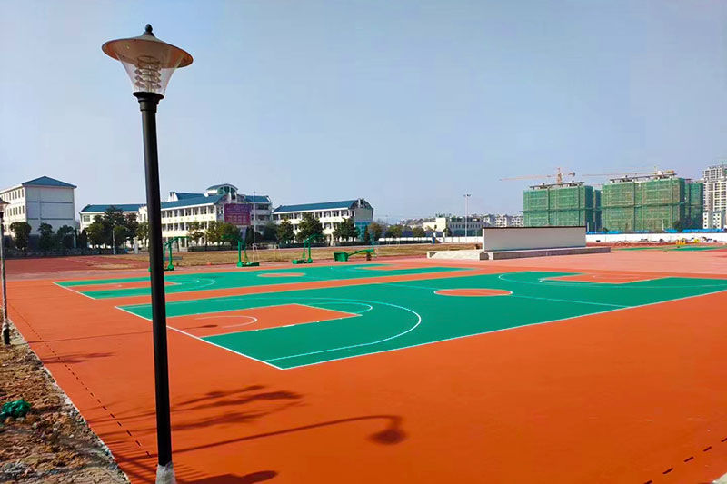 塑胶篮球场
