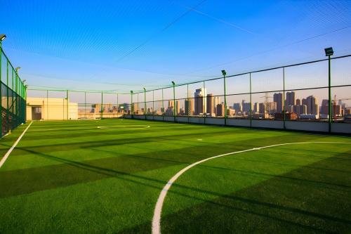 屋顶足球场人造草