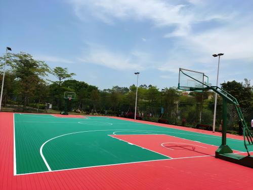 悬浮拼装篮球场